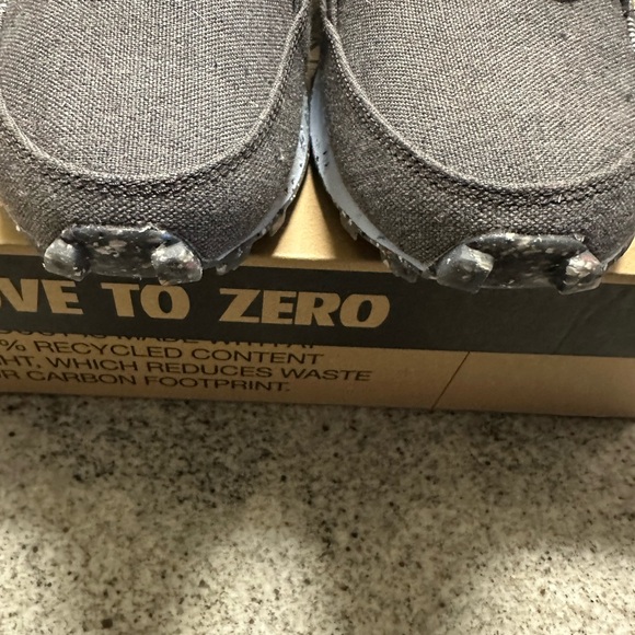 Nike Daybreak DBreak Type Recycled Canvas Iron Grey/Barely Volt White size 9.5 - Picture 13 of 14